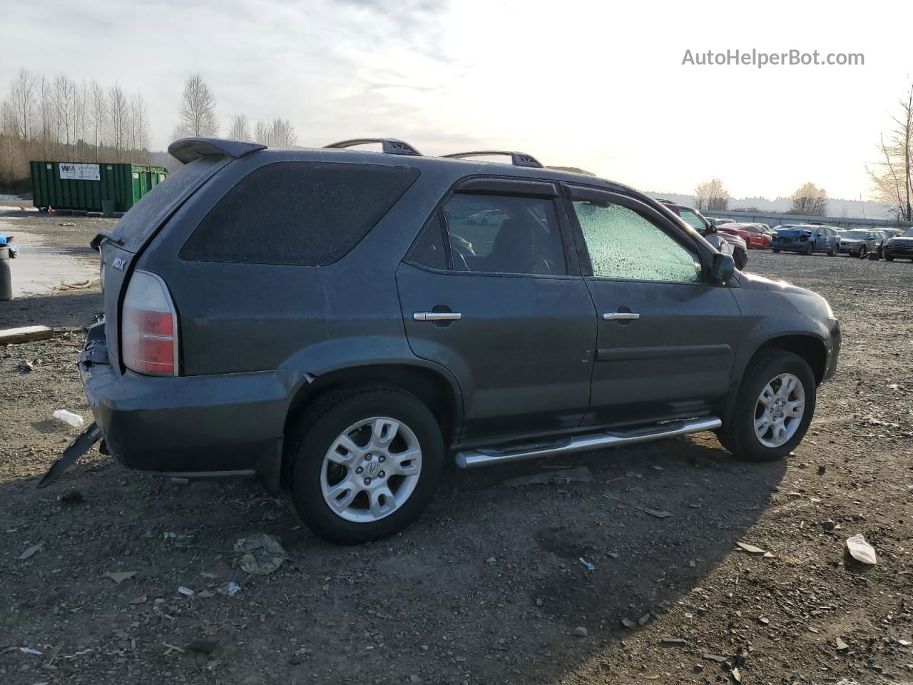 2005 Acura Mdx Touring Gray vin: 2HNYD18715H531459