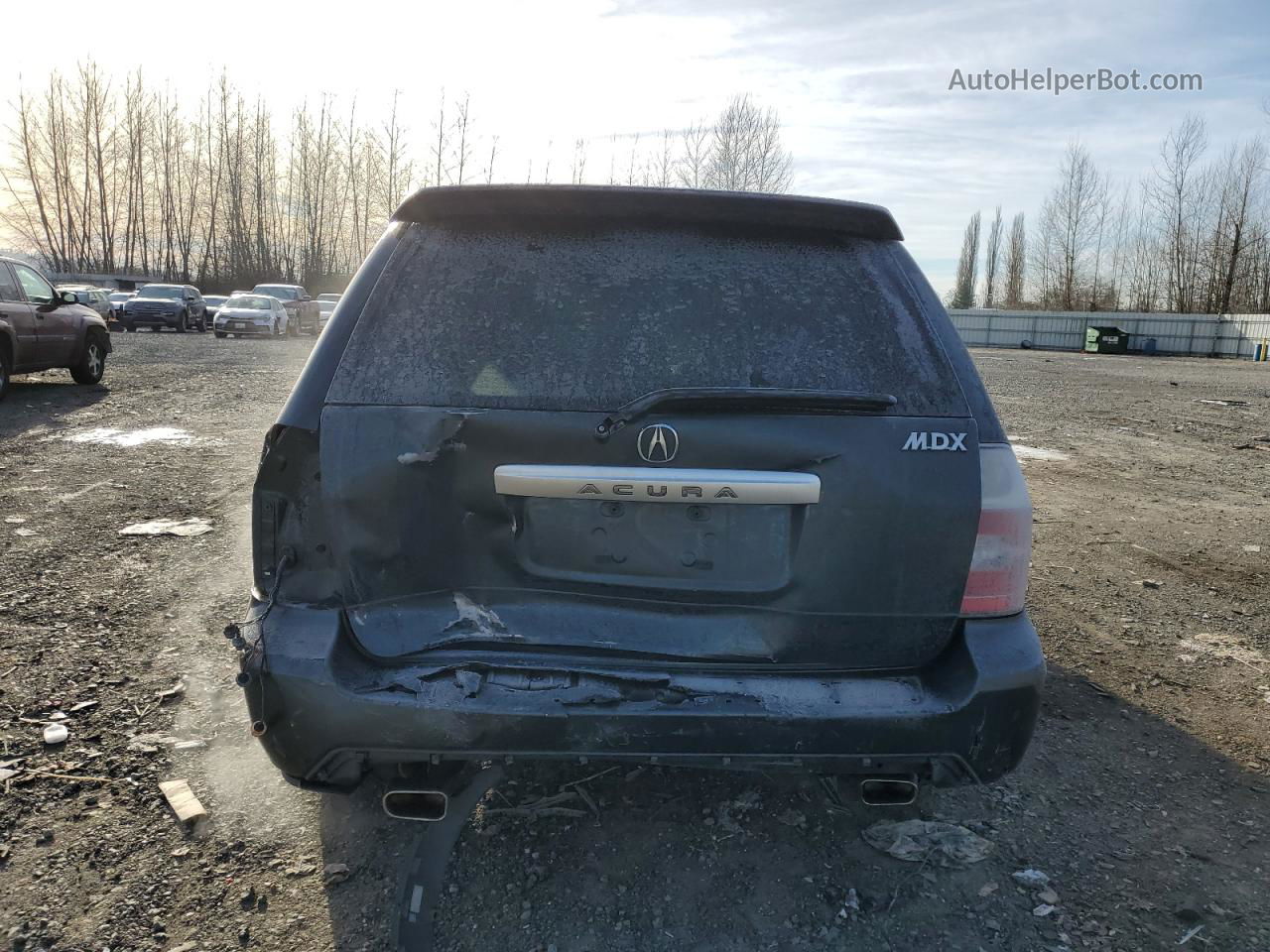 2005 Acura Mdx Touring Gray vin: 2HNYD18715H531459