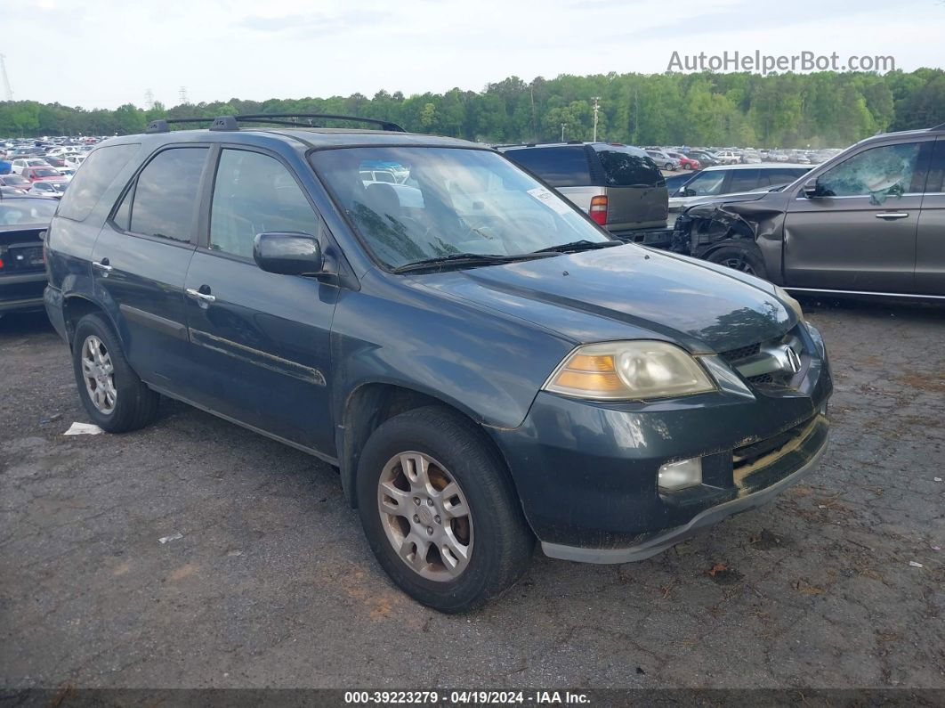 2005 Acura Mdx   Зеленый vin: 2HNYD18745H504840