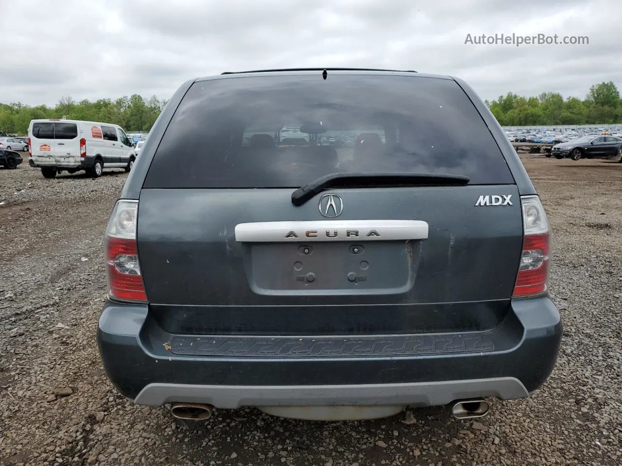 2005 Acura Mdx Touring Gray vin: 2HNYD18755H558759