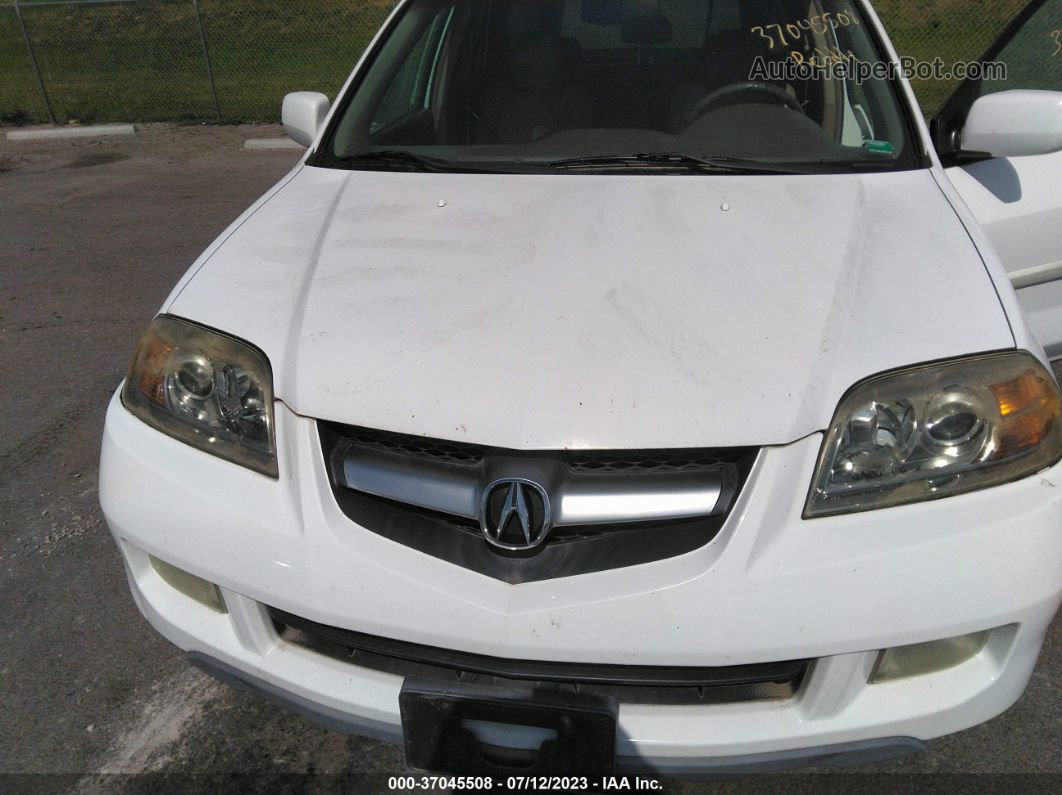 2005 Acura Mdx Touring White vin: 2HNYD18795H558909