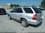 2002 Acura Mdx Touring Pkg Silver vin: 2HNYD18802H501129