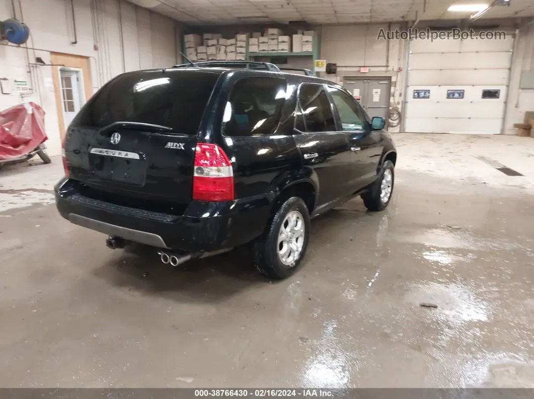 2002 Acura Mdx Touring Pkg Black vin: 2HNYD18802H547060