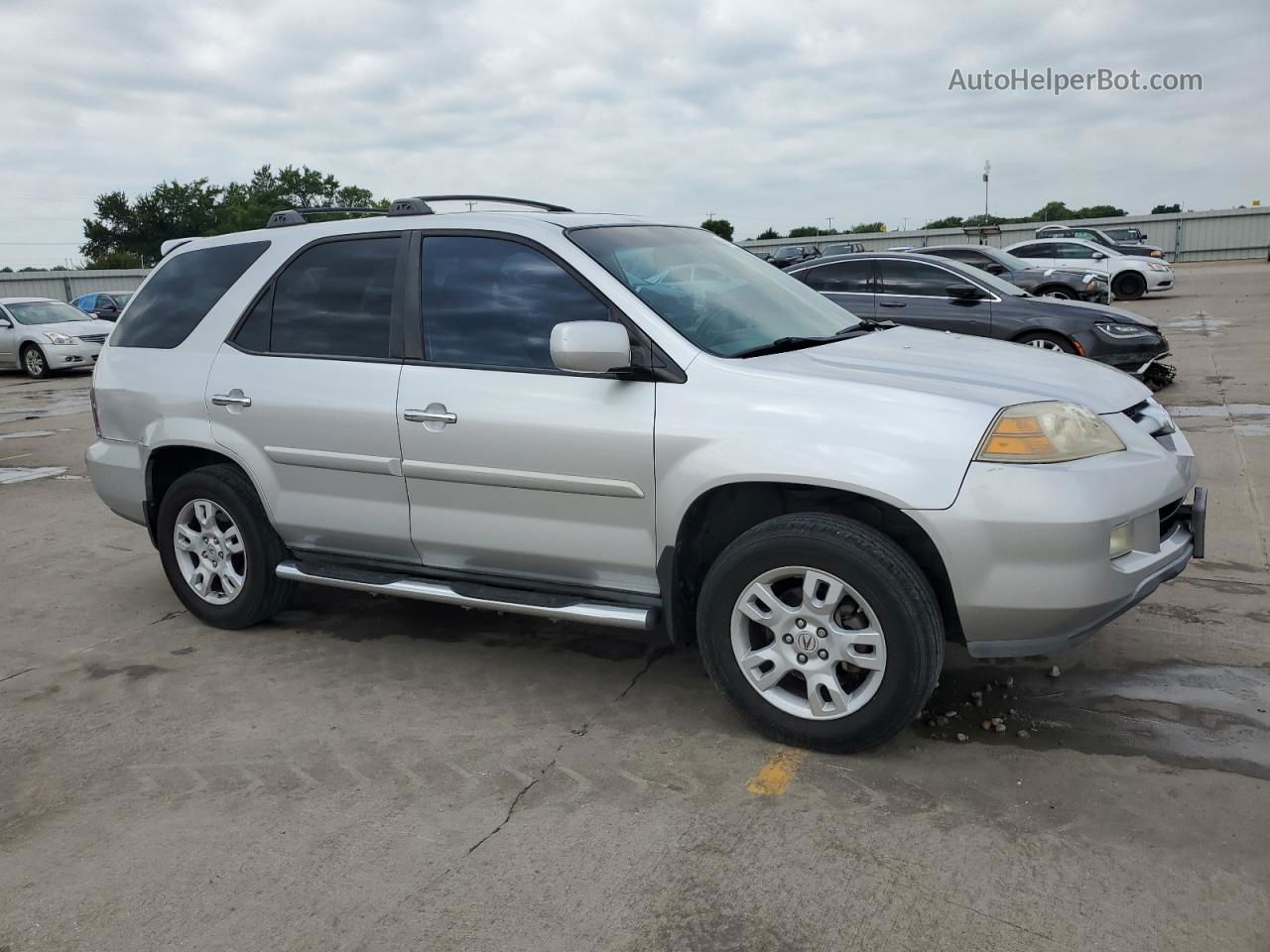 2005 Acura Mdx Touring Silver vin: 2HNYD18805H516265