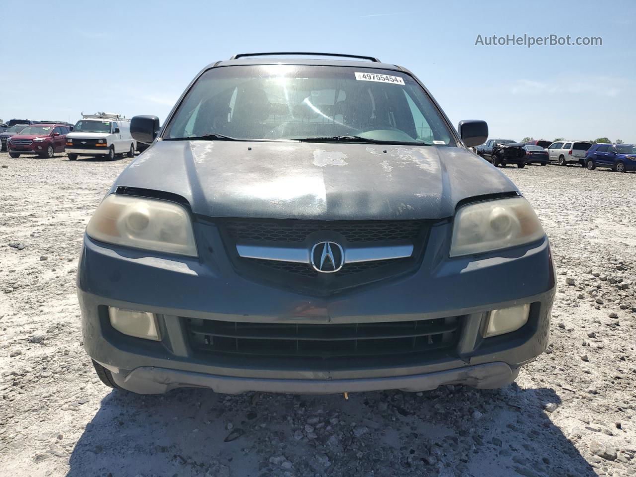 2005 Acura Mdx Touring Gray vin: 2HNYD18805H520350