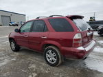 2005 Acura Mdx Touring Red vin: 2HNYD18805H525886