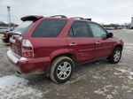 2005 Acura Mdx Touring Red vin: 2HNYD18805H525886