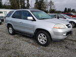 2002 Acura Mdx Touring Silver vin: 2HNYD18812H527254