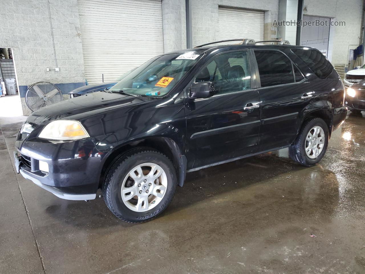 2005 Acura Mdx Touring Black vin: 2HNYD18815H513763