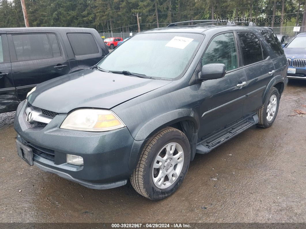 2005 Acura Mdx   Синий vin: 2HNYD18815H524164