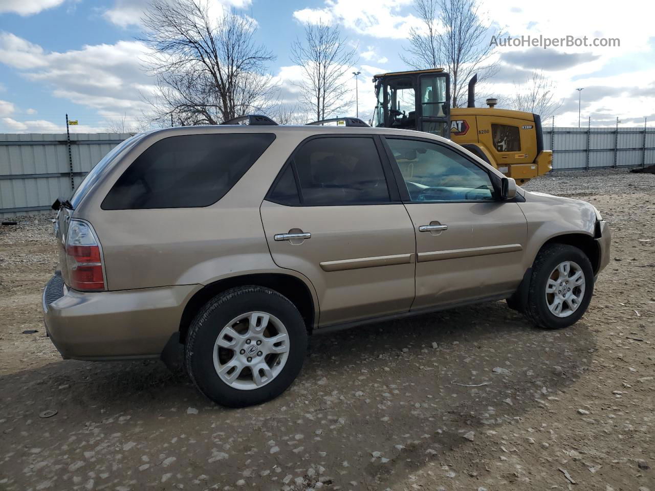 2005 Acura Mdx Touring Gold vin: 2HNYD18815H527033