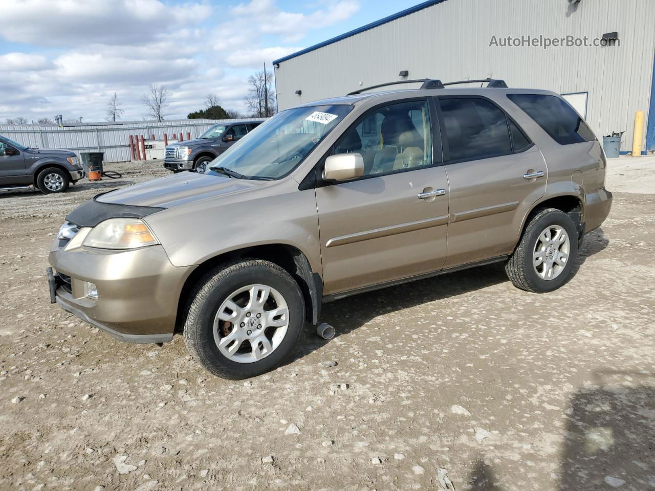 2005 Acura Mdx Touring Gold vin: 2HNYD18815H527033