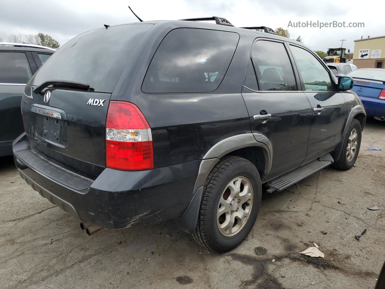 2002 Acura Mdx Touring Black vin: 2HNYD18822H504176