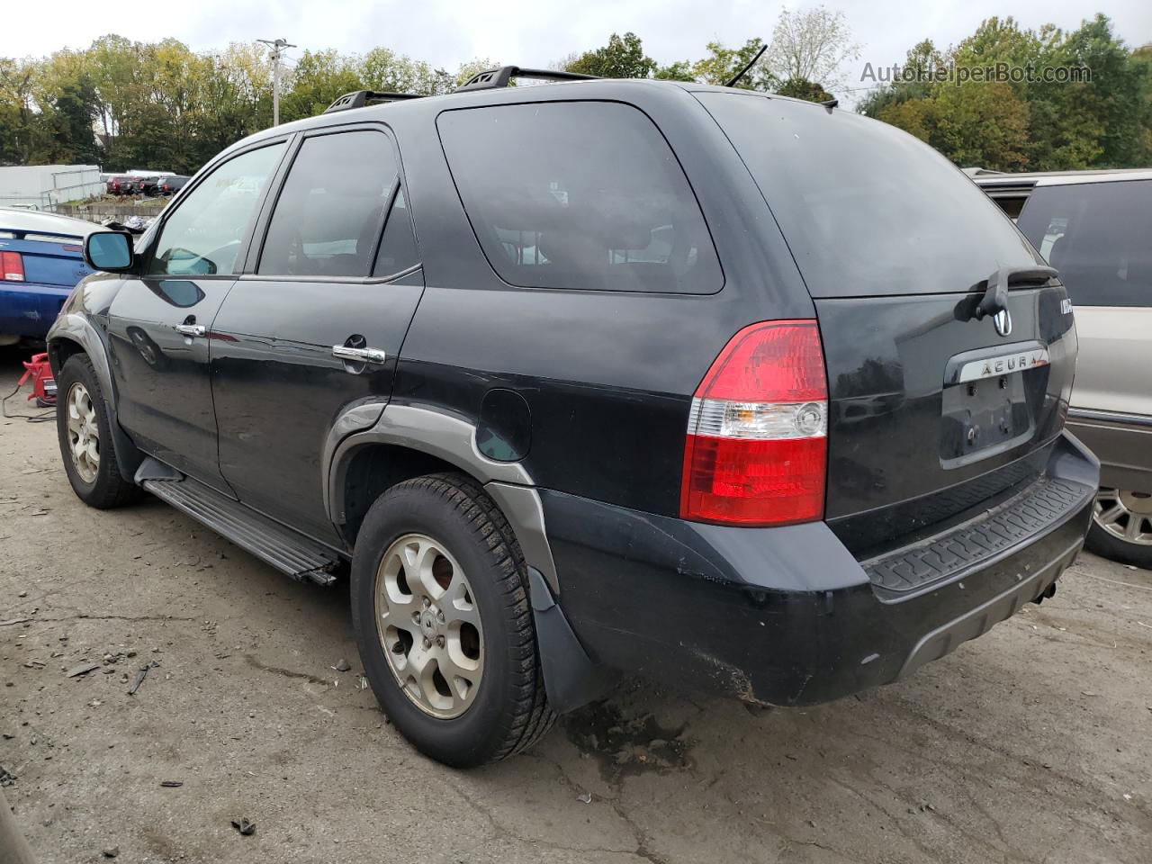 2002 Acura Mdx Touring Black vin: 2HNYD18822H504176