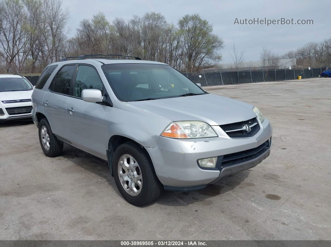 2002 Acura Mdx   Silver vin: 2HNYD18822H521141