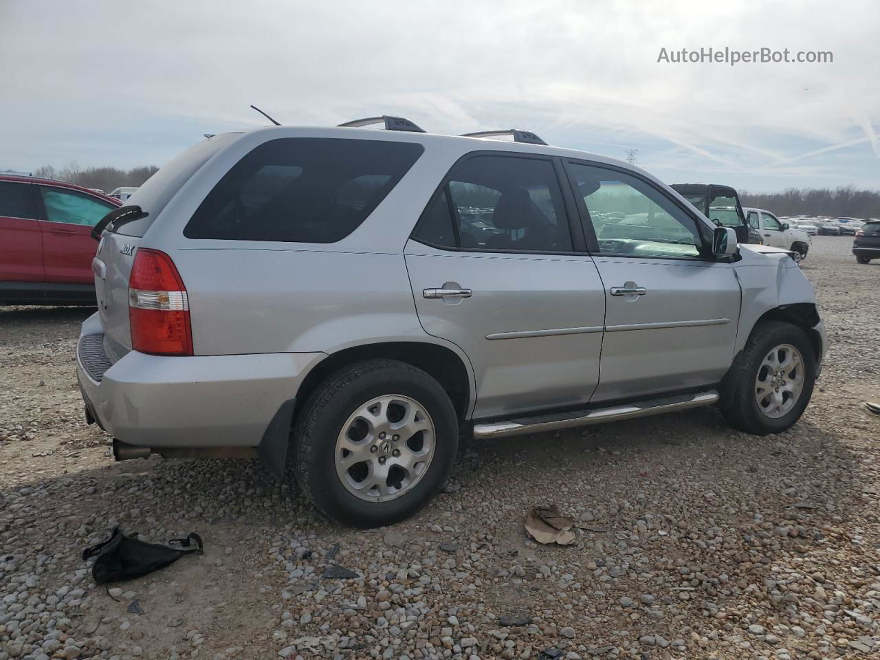 2002 Acura Mdx Touring Gray vin: 2HNYD18822H540532