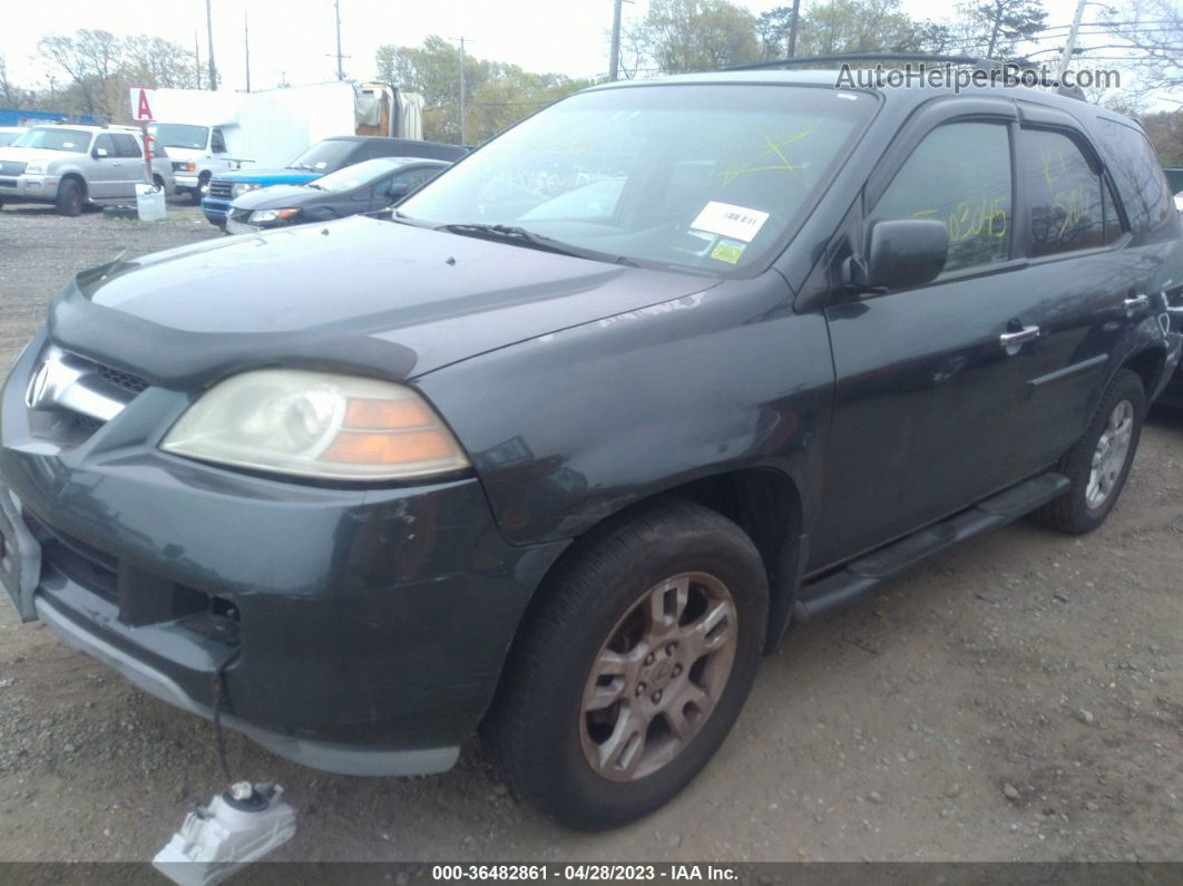 2005 Acura Mdx Touring Light Blue vin: 2HNYD18825H504618