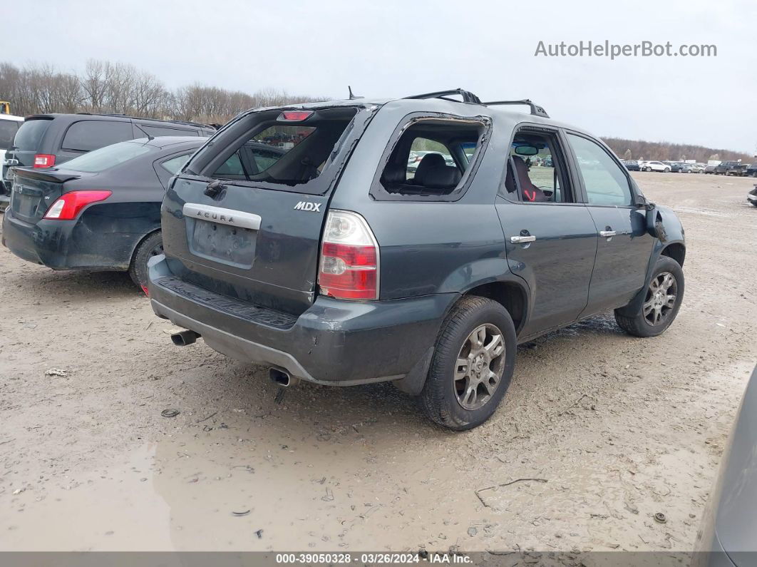 2005 Acura Mdx   Синий vin: 2HNYD18825H524092