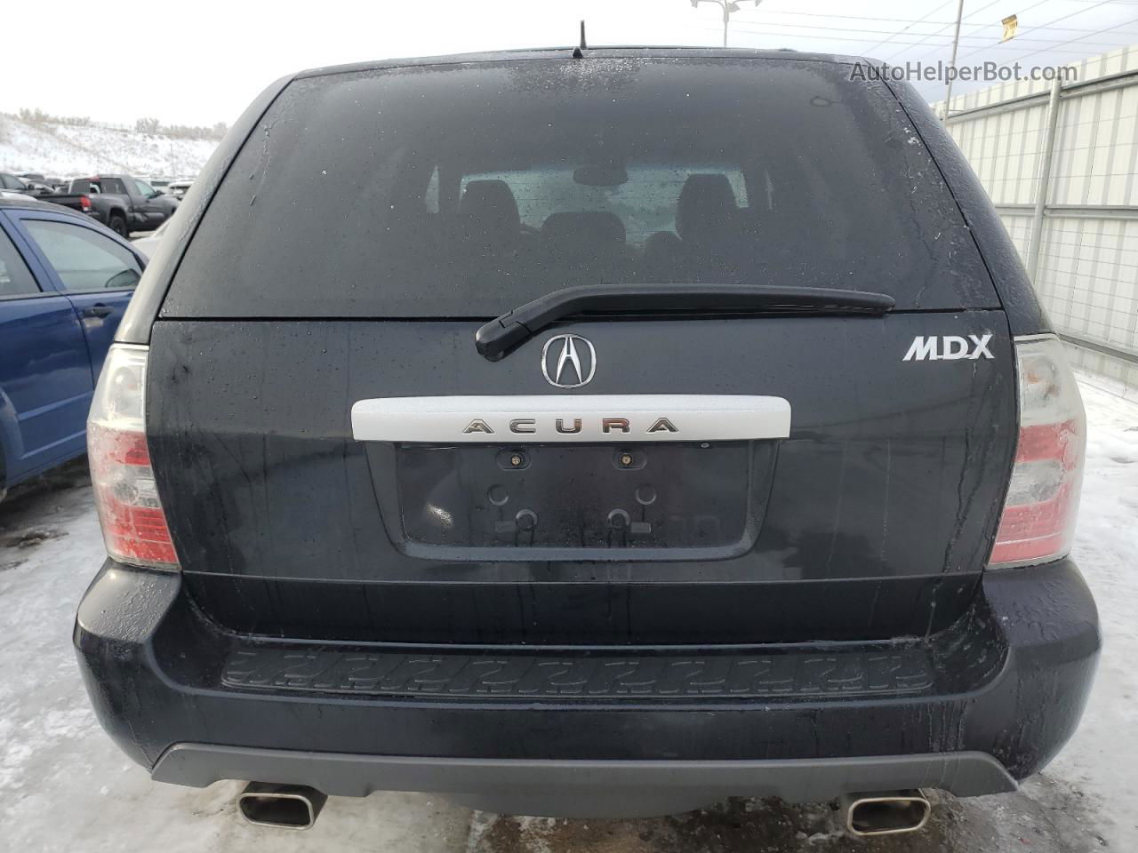 2005 Acura Mdx Touring Black vin: 2HNYD18825H525677