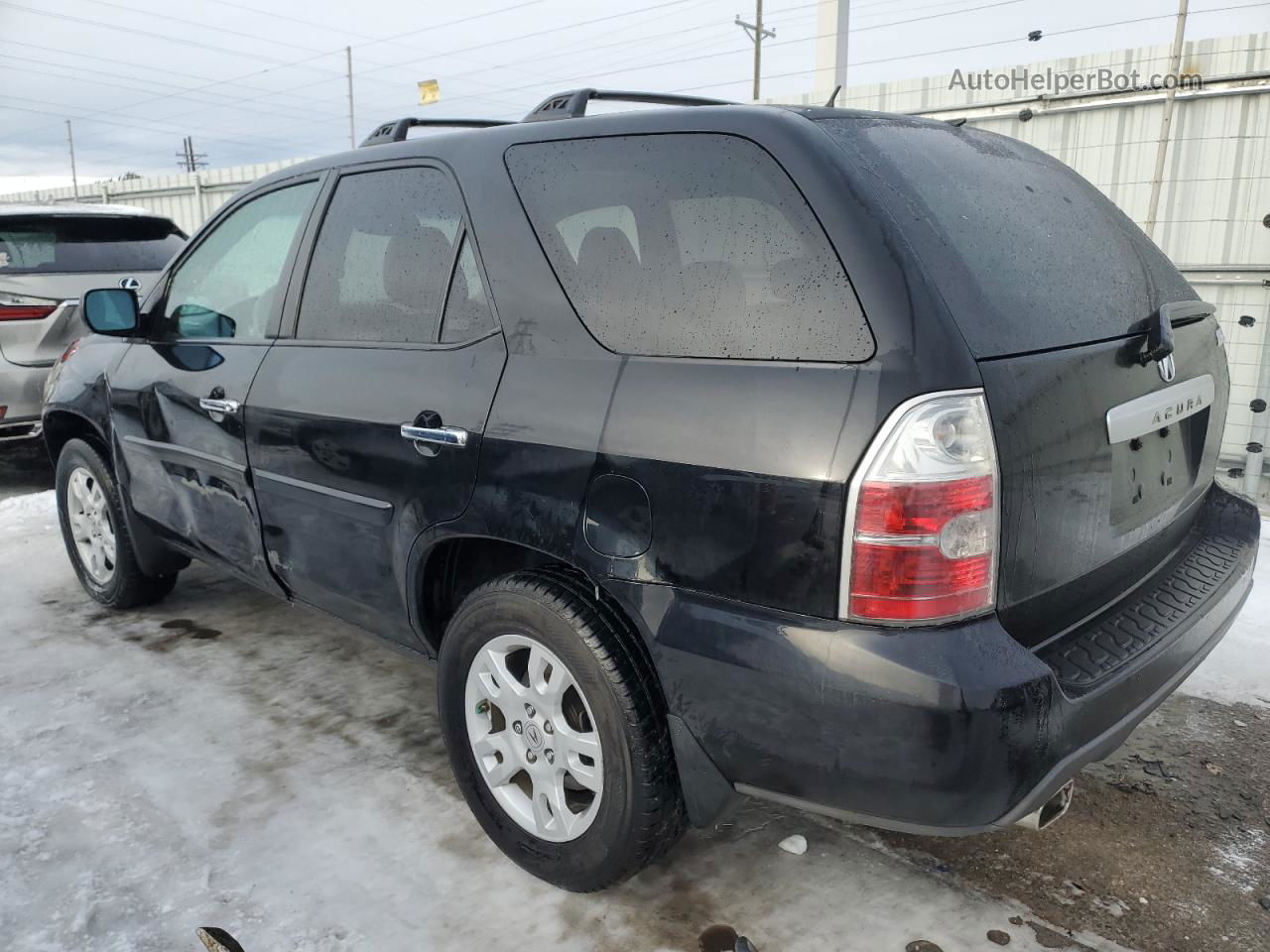 2005 Acura Mdx Touring Black vin: 2HNYD18825H525677