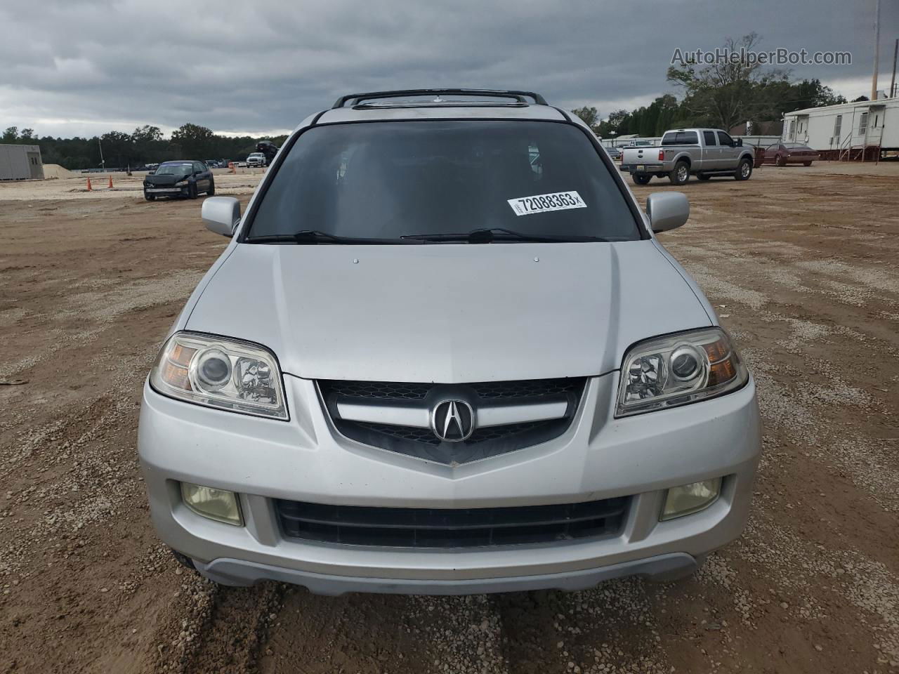 2005 Acura Mdx Touring Silver vin: 2HNYD18825H542401