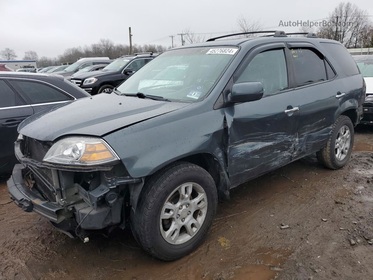 2005 Acura Mdx Touring Charcoal vin: 2HNYD18825H544052