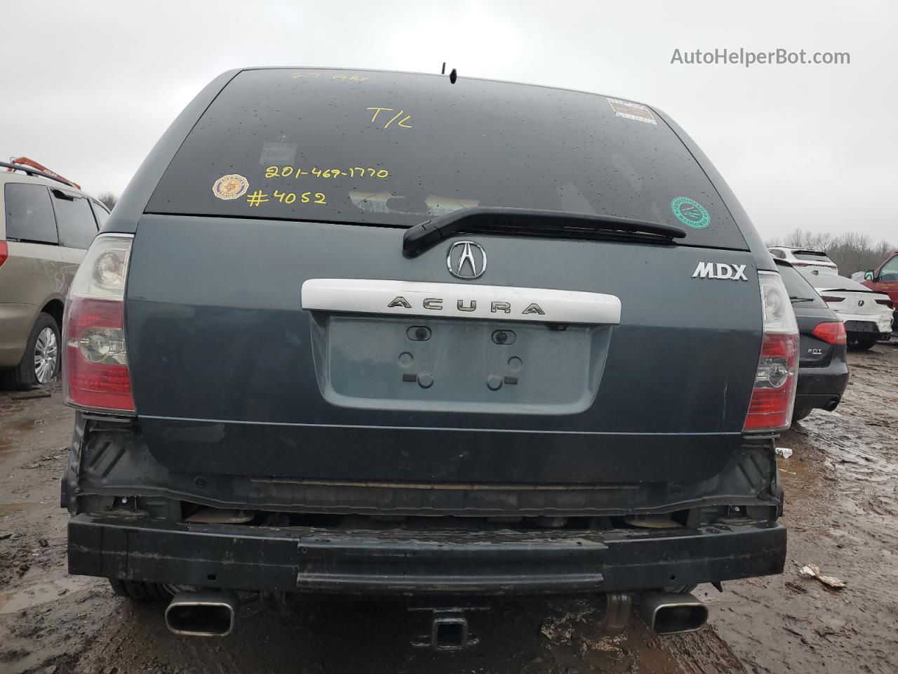 2005 Acura Mdx Touring Charcoal vin: 2HNYD18825H544052