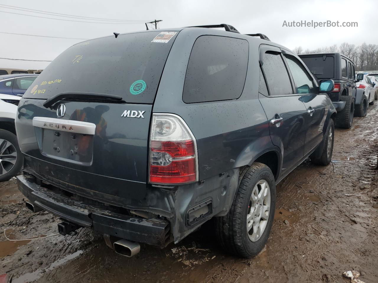 2005 Acura Mdx Touring Charcoal vin: 2HNYD18825H544052