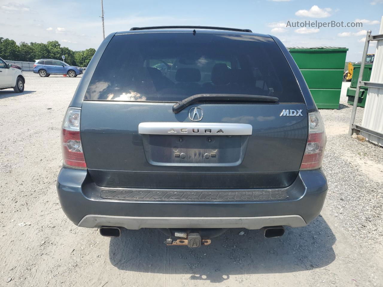 2005 Acura Mdx Touring Blue vin: 2HNYD18825H553284