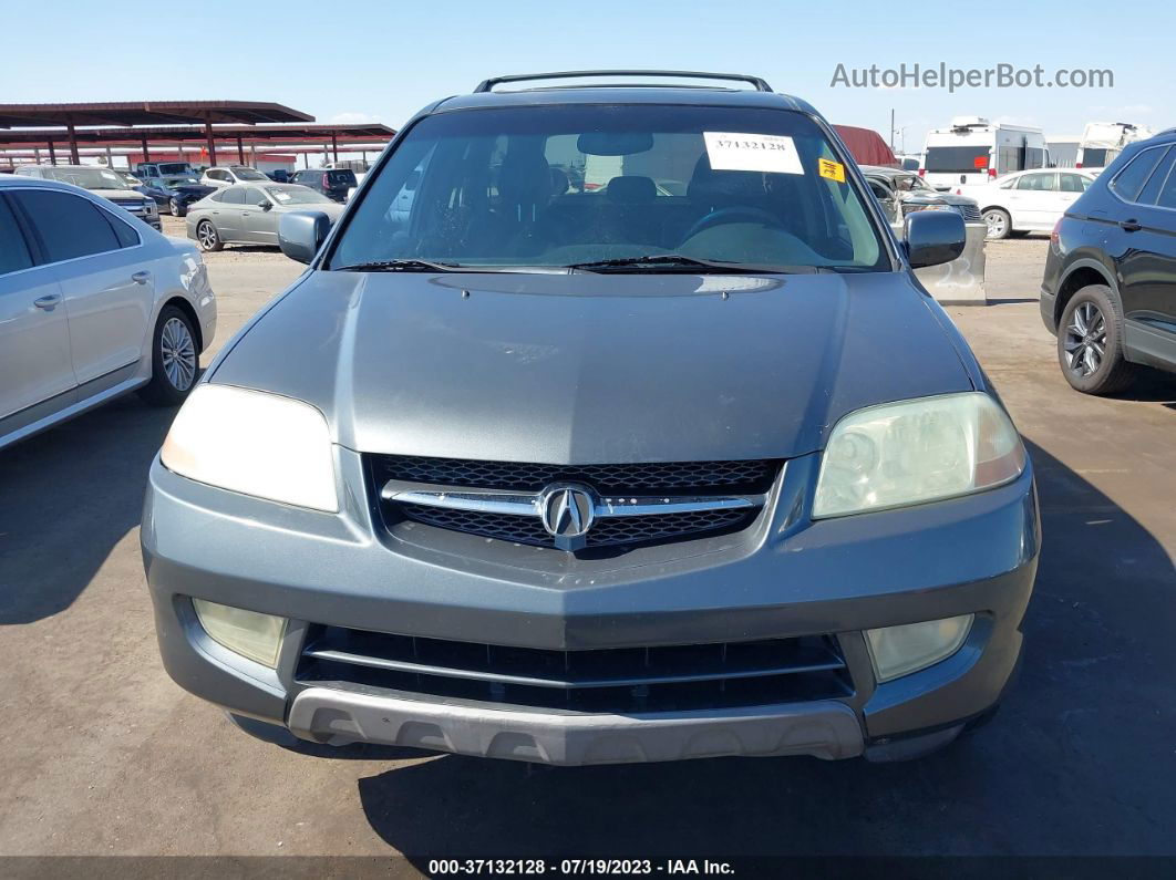 2002 Acura Mdx Touring Pkg Gray vin: 2HNYD18832H522797