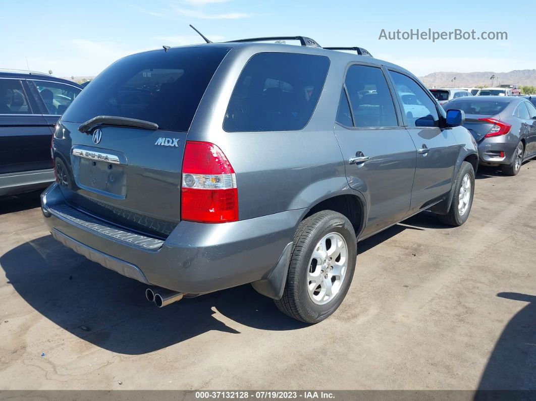 2002 Acura Mdx Touring Pkg Gray vin: 2HNYD18832H522797