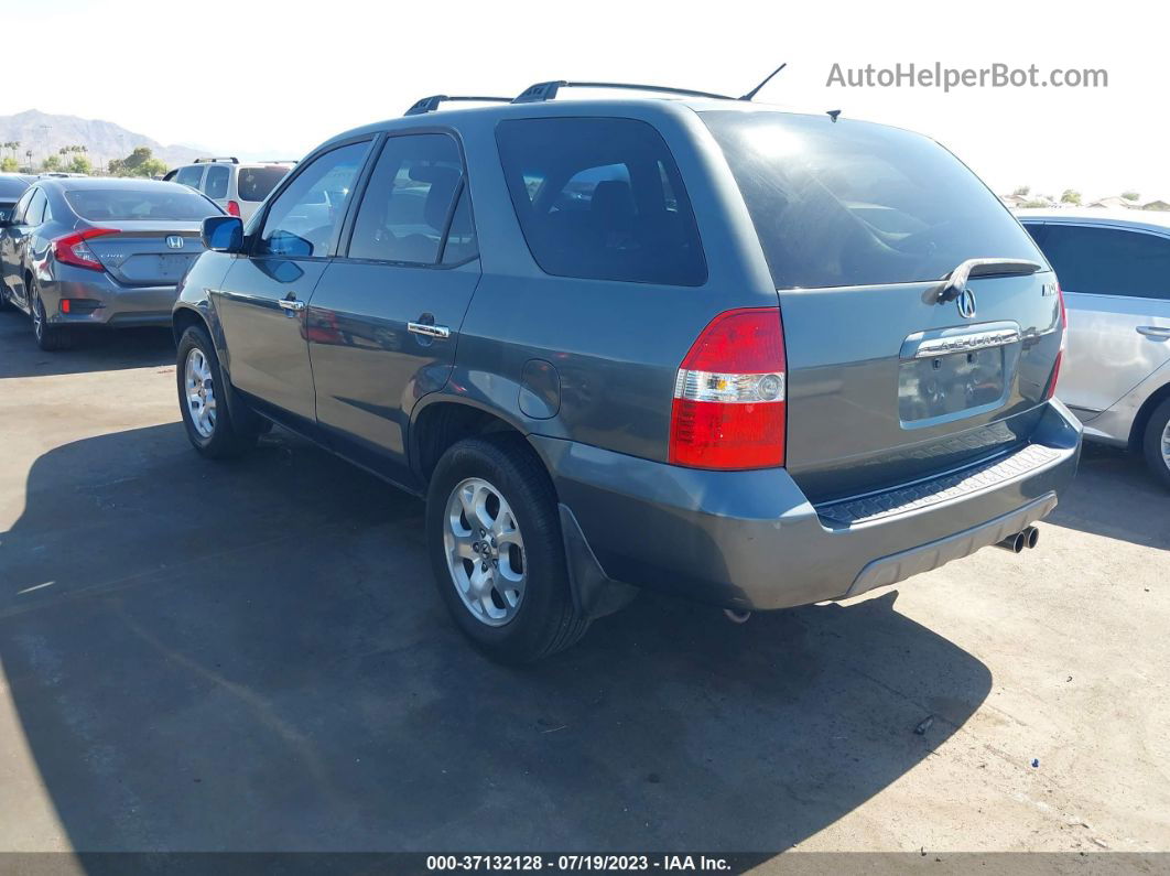 2002 Acura Mdx Touring Pkg Gray vin: 2HNYD18832H522797