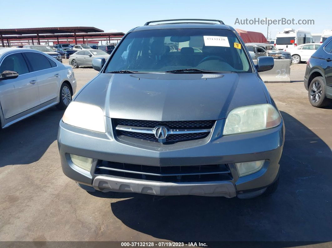 2002 Acura Mdx Touring Pkg Gray vin: 2HNYD18832H522797