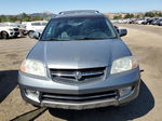 2002 Acura Mdx Touring Silver vin: 2HNYD18842H522274