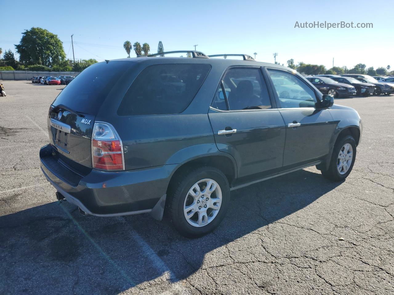 2005 Acura Mdx Touring Gray vin: 2HNYD18845H526040