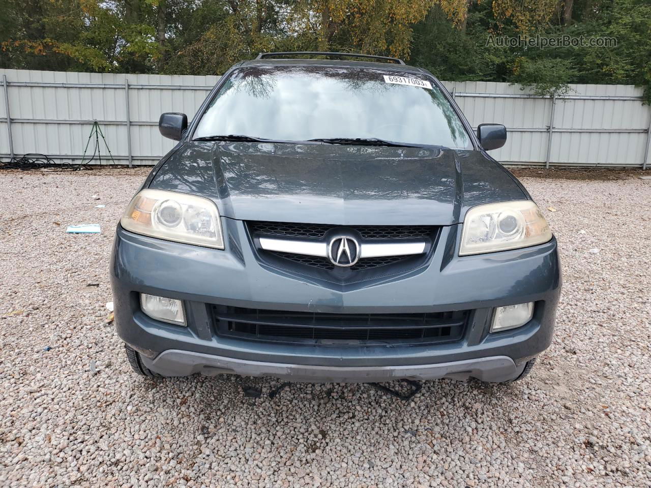 2005 Acura Mdx Touring Black vin: 2HNYD18845H534820