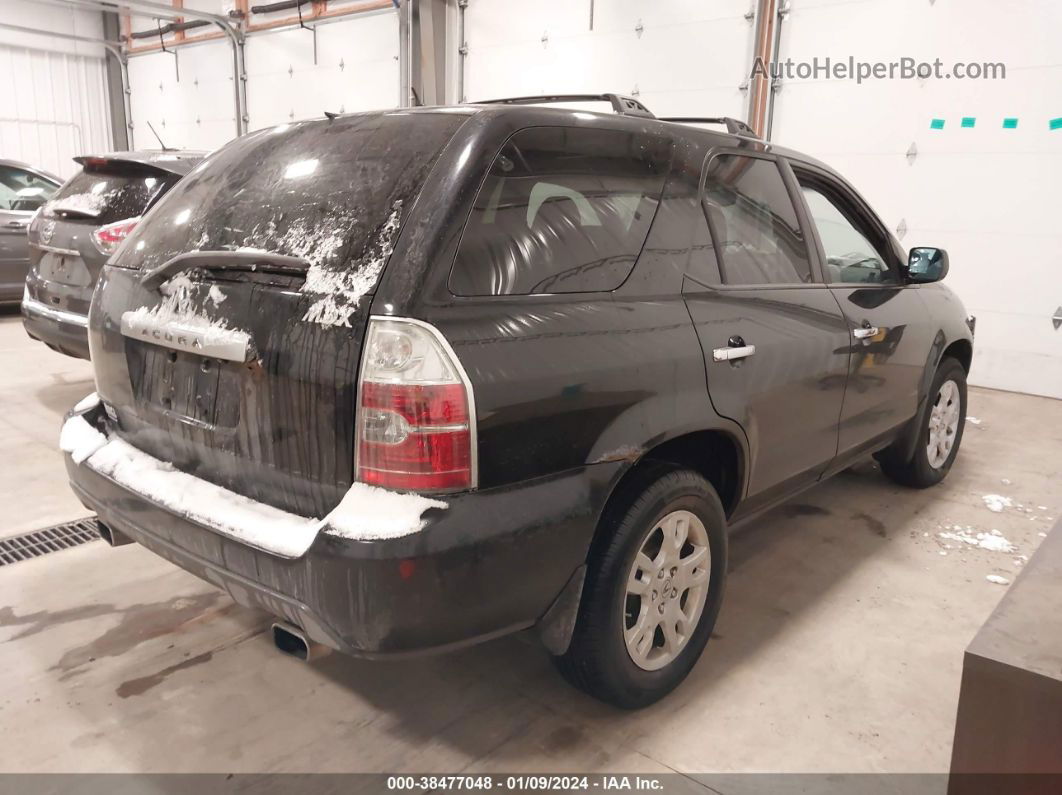 2005 Acura Mdx   Черный vin: 2HNYD18845H555361