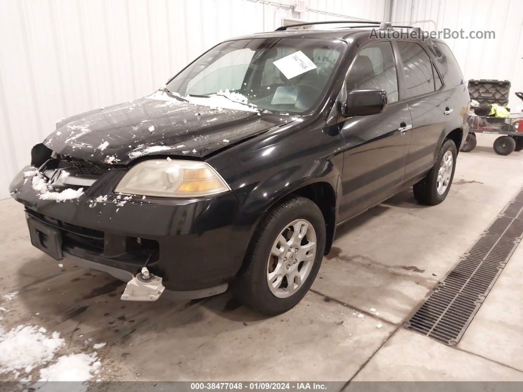 2005 Acura Mdx   Черный vin: 2HNYD18845H555361