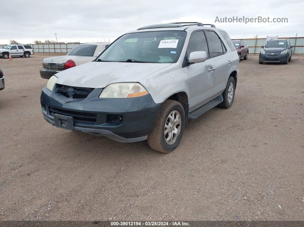 2002 Acura Mdx   Silver vin: 2HNYD18852H520842