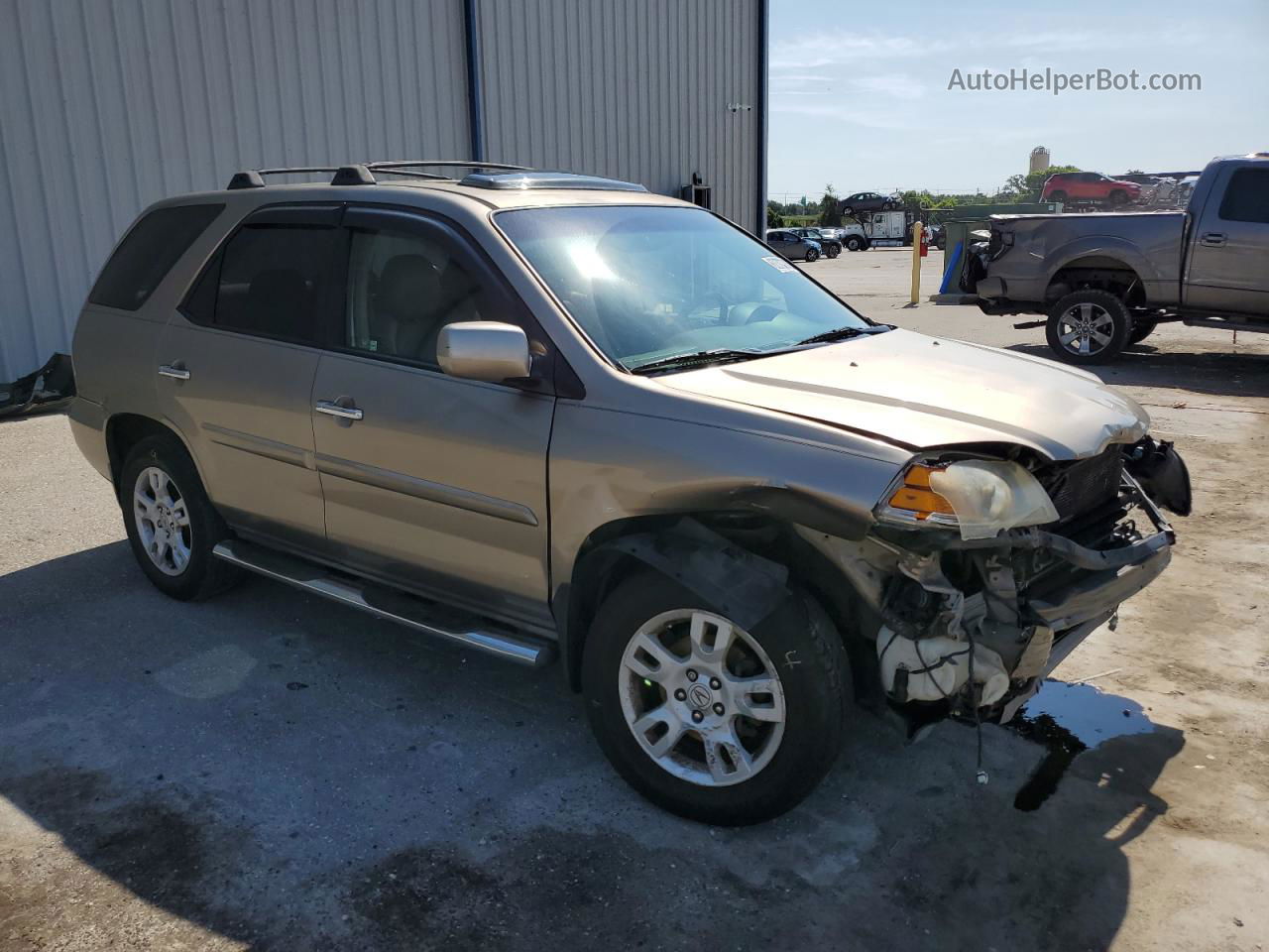 2005 Acura Mdx Touring Gold vin: 2HNYD18855H504547