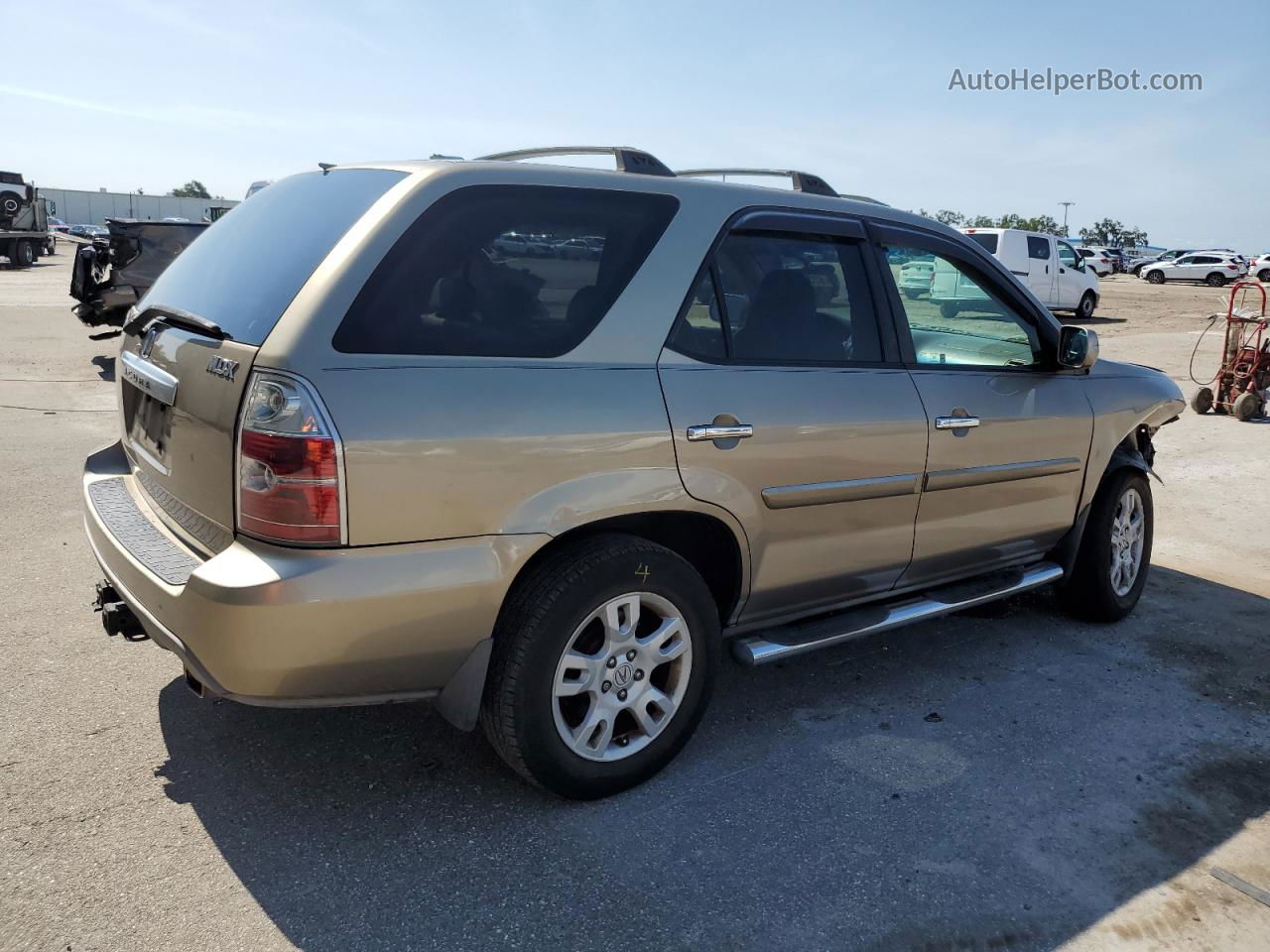 2005 Acura Mdx Touring Gold vin: 2HNYD18855H504547