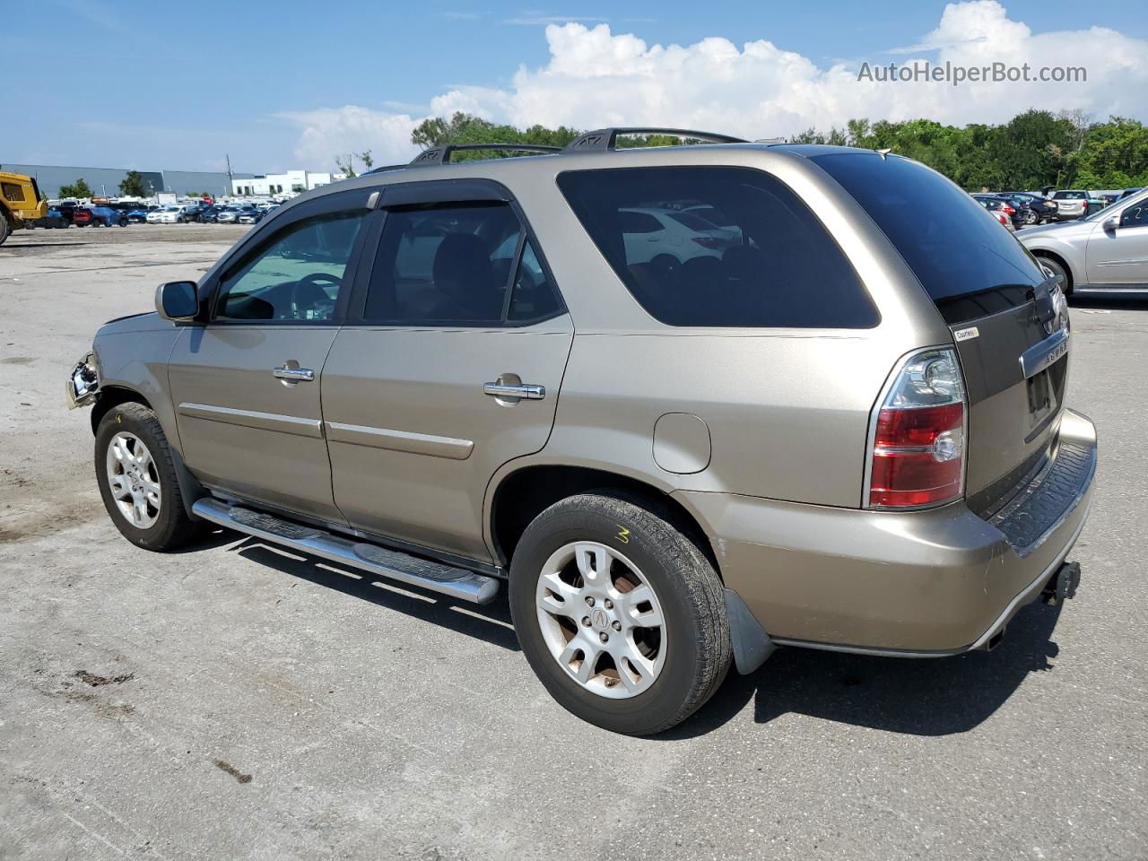 2005 Acura Mdx Touring Gold vin: 2HNYD18855H504547