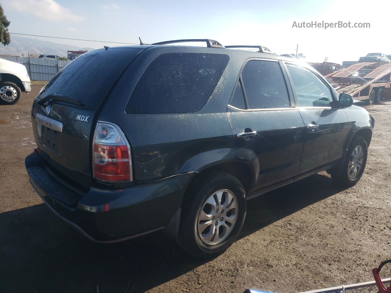 2005 Acura Mdx Touring Gray vin: 2HNYD18855H516150