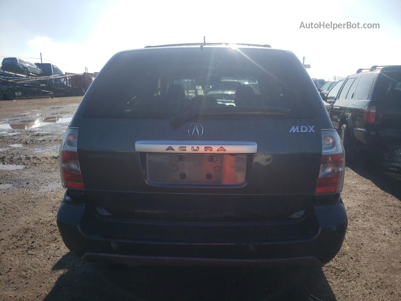 2005 Acura Mdx Touring Gray vin: 2HNYD18855H516150