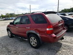 2002 Acura Mdx Touring Red vin: 2HNYD18862H515858