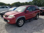 2002 Acura Mdx Touring Red vin: 2HNYD18862H515858