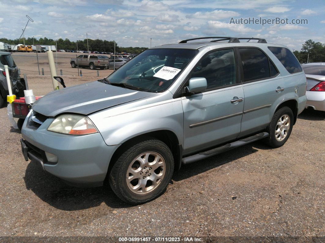 2002 Acura Mdx Touring Pkg Blue vin: 2HNYD18862H526231