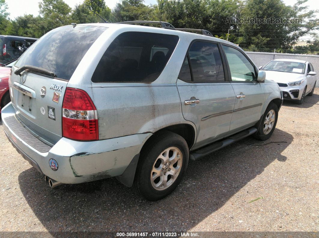 2002 Acura Mdx Touring Pkg Blue vin: 2HNYD18862H526231