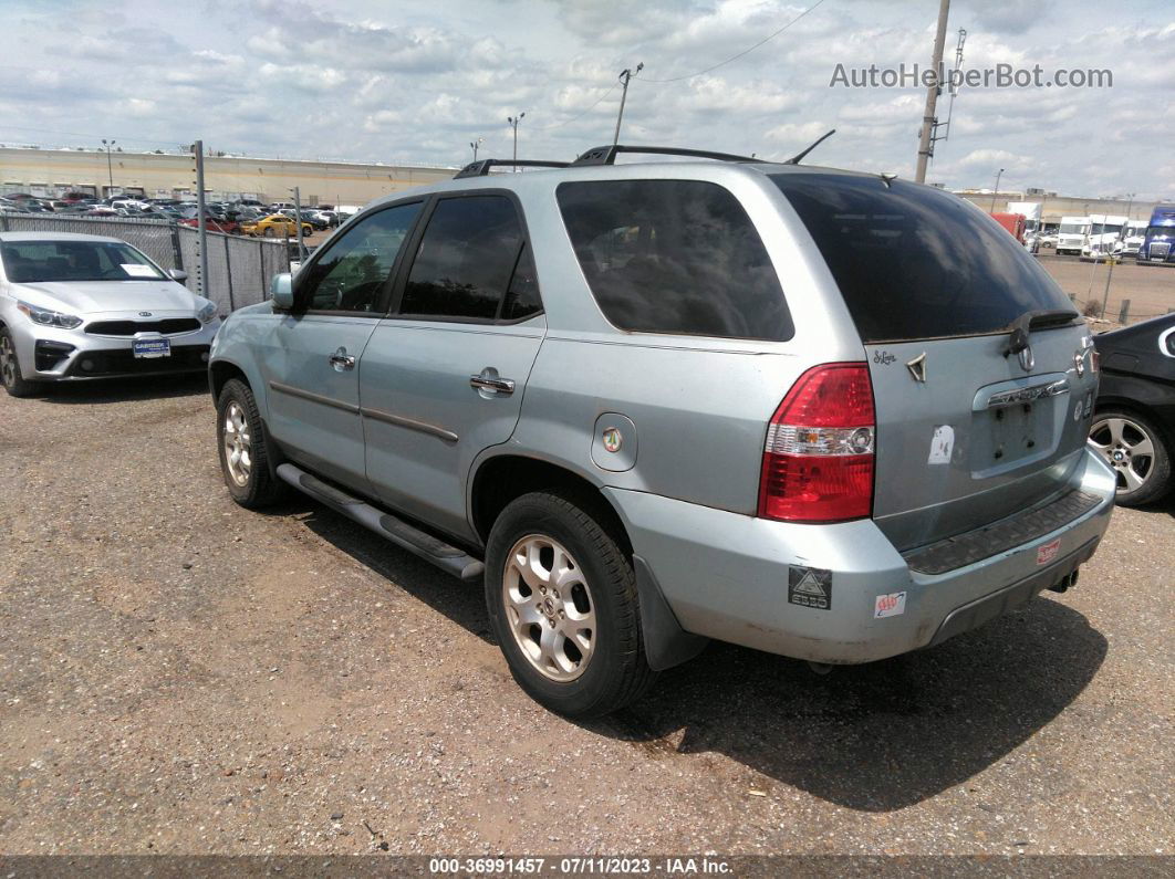 2002 Acura Mdx Touring Pkg Blue vin: 2HNYD18862H526231