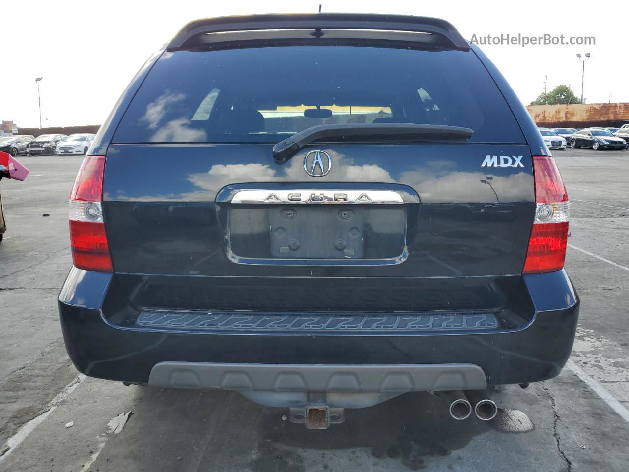 2002 Acura Mdx Touring Black vin: 2HNYD18862H539030